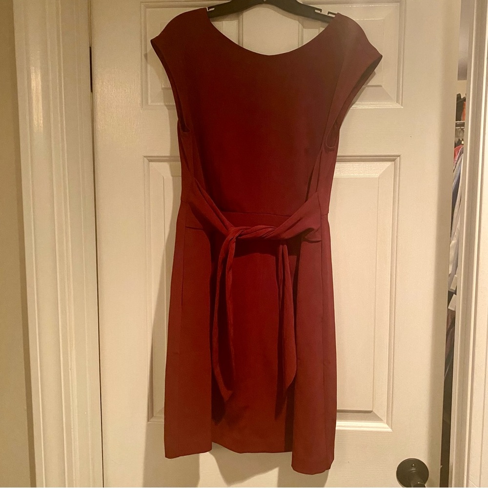 Maroon Loft dress size 8